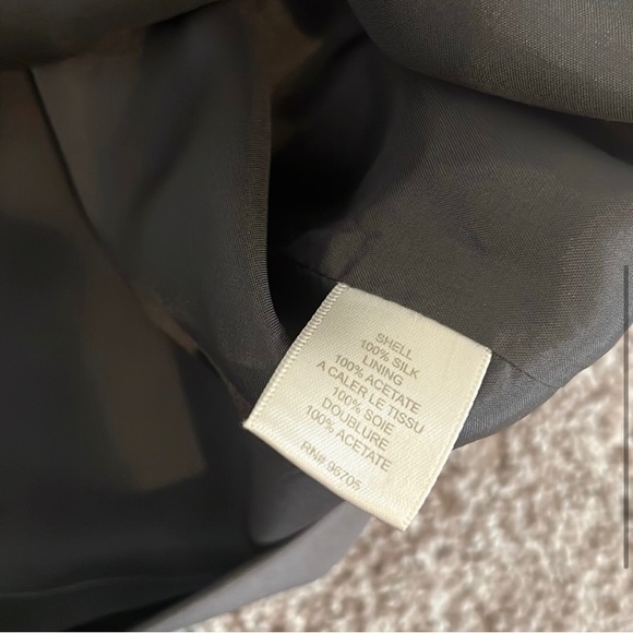 Rebecca Taylor Floral Grey Gray Skirt Size 0 - Picture 3 of 7